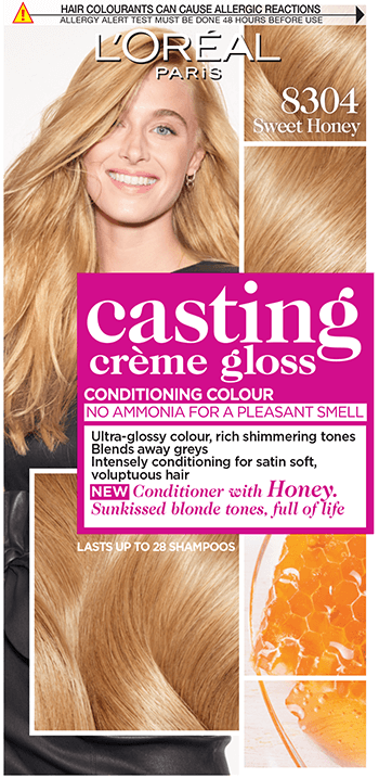 Casting Crème Gloss 8304 Sweet Honey Blonde Semi Permanent Hair Dye